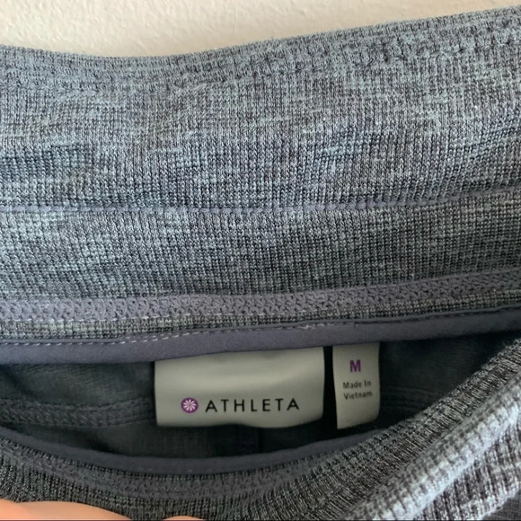 Athleta Techie Terry Skirt Heather Blue - Picture 5 of 6